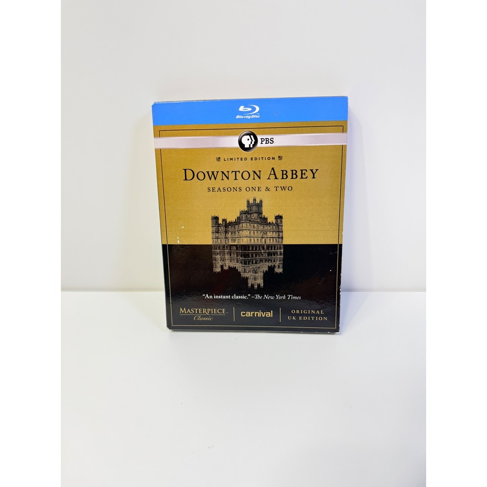 Downton Abbey Seasons 1 & 2 Blu-ray Limited Edition Masterpiece PBS UK Edition